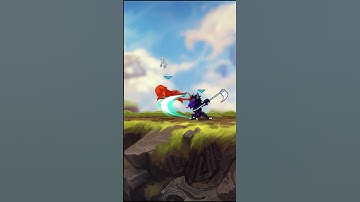 Weapon Throw in Brawlhalla is Scary... #shorts