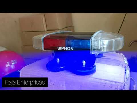 Siphon 10inch Bar Light 🚨 |  Police Car light | Raja Enterprises Bhopal (M.P)