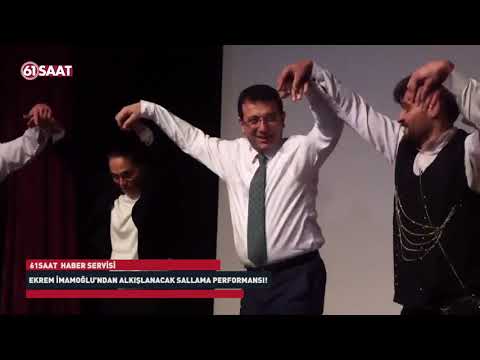 Ekrem İmamoğlu'ndan alkışlanacak sallama performansı...