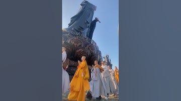 Nam mô a di đà phật - Tượng Phật Bà Tây Bổ Đà Sơn trên đỉnh núi Bà Đen Tây Ninh