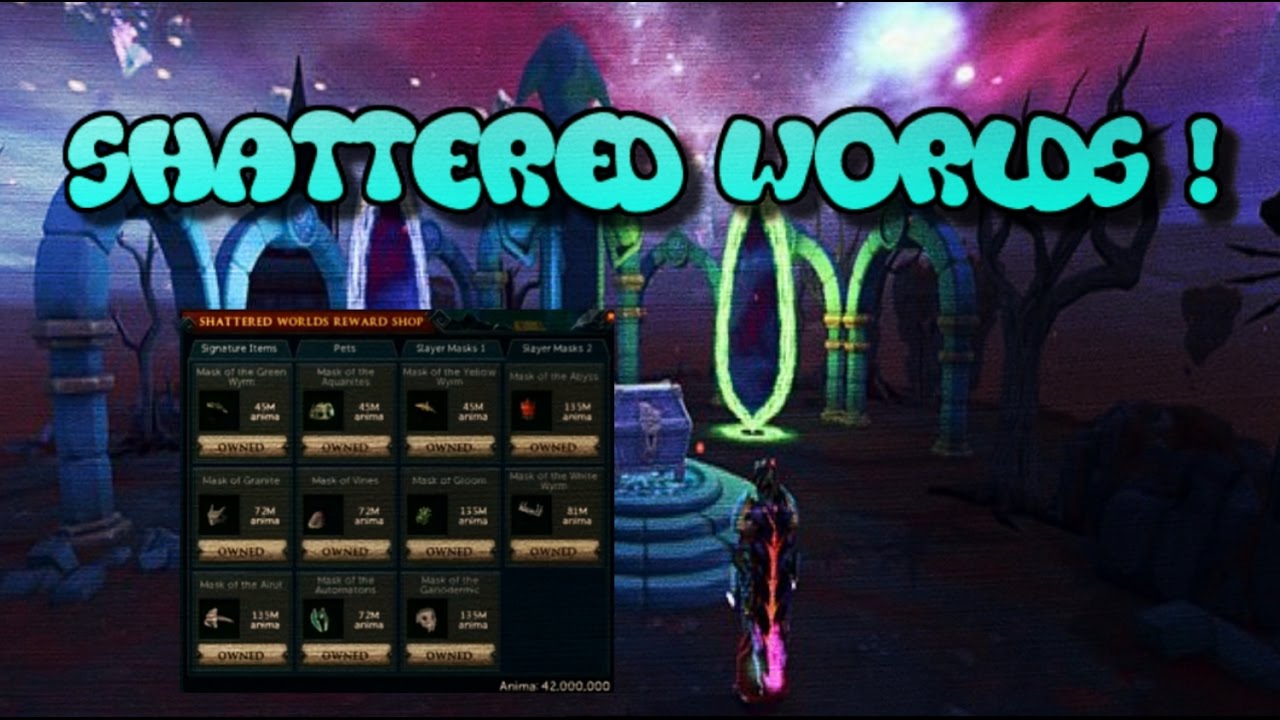 Shattered Worlds - Overview: New Abilities/Sigils/Pets- [Runescape 2017
