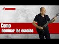 Cuatro trucos para dominar las escalas de guitarra mayores y menores