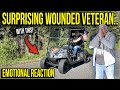 We Surprised A Wounded Marine Veteran With This! *Emotional Reaction