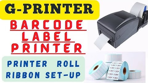G-PRINTER NEW MODEL SET-UP|| ROLL RIBBON SET-UP.MR.MITHUN PARMAR