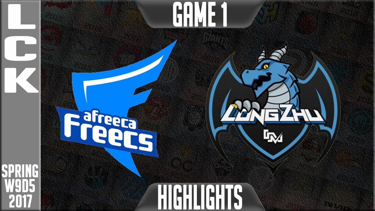 Afreeca Freecs vs LongZhu Gaming Highlights Game 1 - LCK W9D5 Spring 2017 AFs vs LZ G1