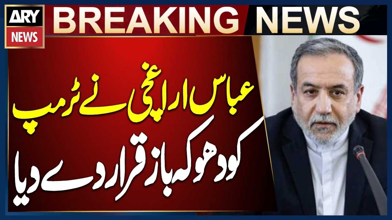 Abbas Araqchi Labels Trump a Deceiver