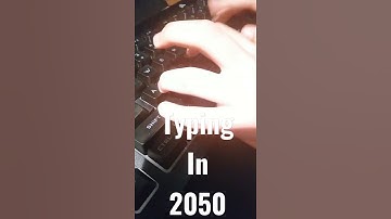 typing In 2050 be like... #shorts #keyboard #asmr #spacebar