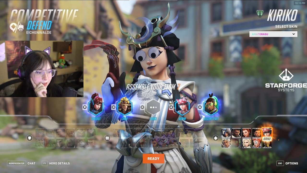 Aspen Insane Kiriko Season 9 Overwatch 2 Top 500 Gameplay