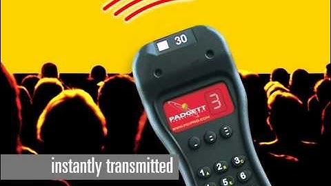 Audience Response Systems and how they work