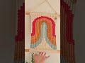 Tapiz Macrame 🌈 Pixel Arcoiris 🌈- Macrame Wall Hanging Pixel Art Rainbow - New Prod...