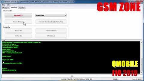 QMobile i10 2019 SC7731E BASE |Android version 9.0 | FRP ByPass | InfinityBox CM2SP2