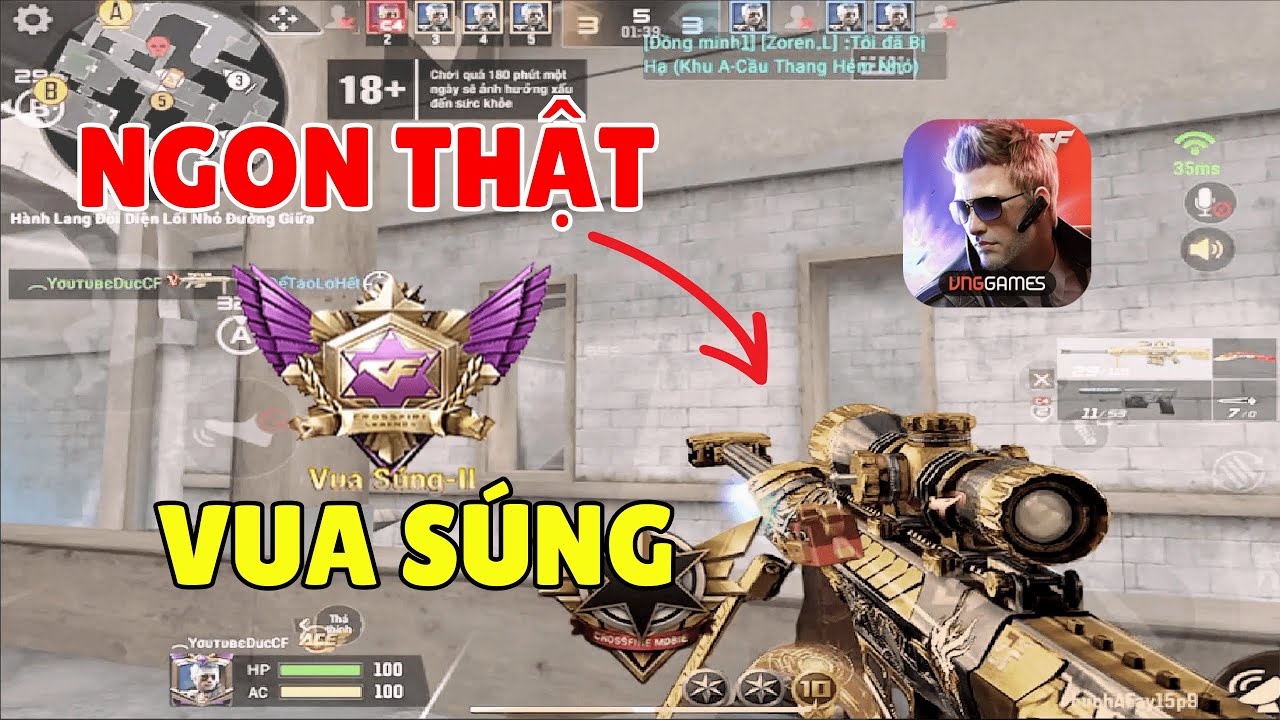 Crossfire Legends | Cầm Barrett M82A1 Noble Gold Leo Rank Siêu Vua Súng  Bị Hạ Và Cái Kết Bất Ngờ