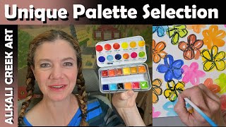 Special Charlie OShields Watercolor Palette by Da Vinci and my plans for World Watercolor Month