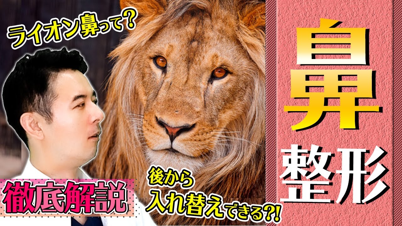 【鼻整形】ダウンタイム・リスク・手術方法は？専門医がわかりやすく解説します！