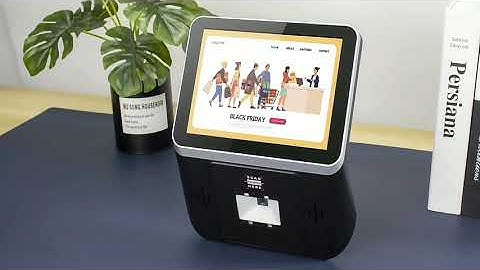 8 inch wall mounted price checker kiosk android windows for supermarket