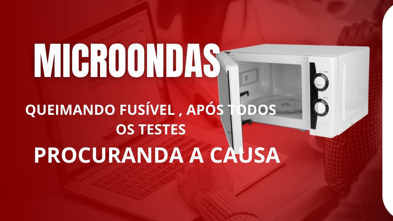 Vídeo para curioso , microondas queimando fusível. 