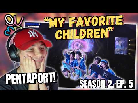 QWER PENTAPORT FIRST FESTIVAL🥹 New BAWIGE Reacts to QWER (SEASON 2 MY FAVORITE CHILDREN) | EPISODE 5