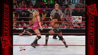 Trish Stratus Vs. Jazz - Womens Championship Wwf Raw 2002
