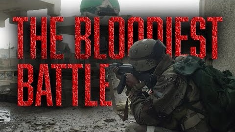 They Walked Into Hell – The Second Battle of Fallujah (REAL COMBAT FOOTAGE)