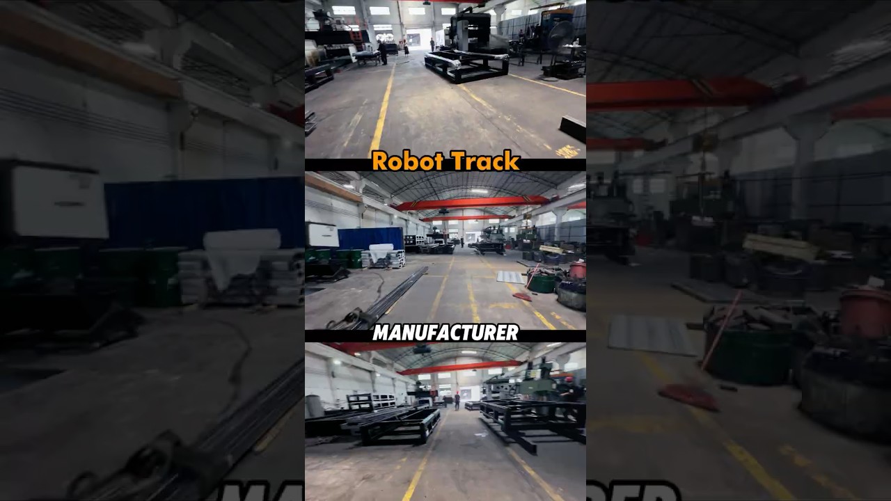 Robot Track Manufacturing Process