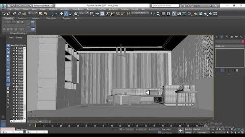 3DsMax Tutorials, Tutorial on 3D Modeling, Texturing & Lighting a Drawing Hall in 3dsmax  Part 6