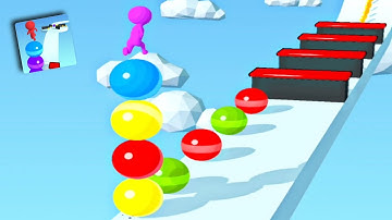 Stack Rider - All Levels Gameplay (Levels 1-5) Android, iOS Gameplay