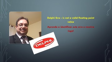 Delphi erro - is not a valid floating point value