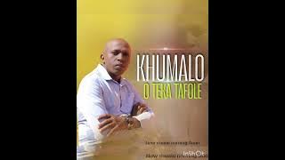 Khumalo, o teka tafole pontsheng ya dira