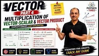 how to easily understand scaler and vector product of vectors