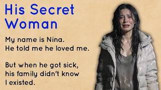 He Was Dying and I Was His Secret ✅ Emotional English Story A1 A2 Level 💔