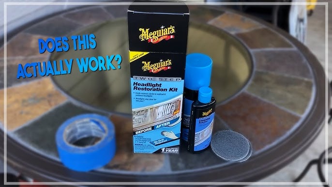 Meguiar's G2970 Two Step Headlight Restoration Kit