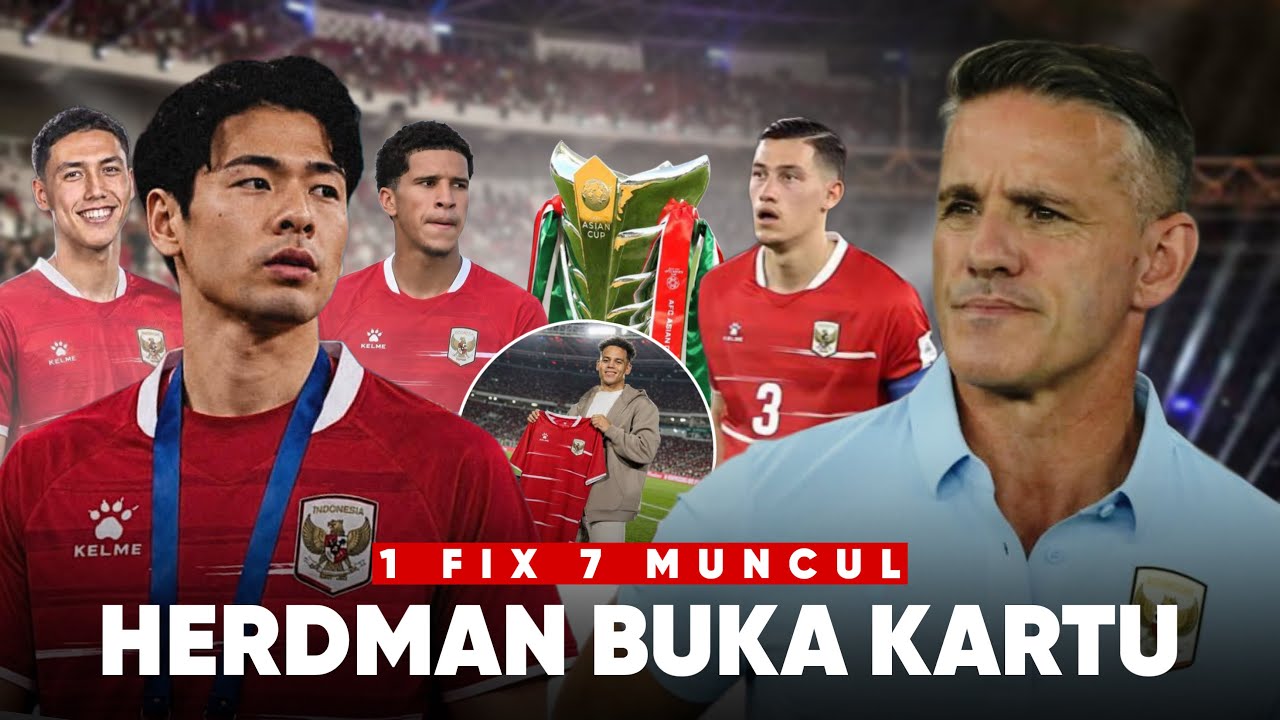 ⁣HERDMAN BUKA KARTU! 1 Terkonfirmasi, 7 Nama Lain Muncul! Ini Rencana Besar Timnas di Piala ASIA!