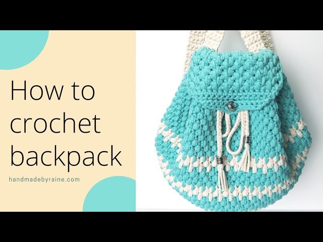 Crochet Rucksack - Etsy