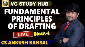 LIVE REVISION PLEADINGS CLASS 4 | CS PROFESSIONAL | CS Ankush Bansal | SECURE60+| www.vgstudyhub.com