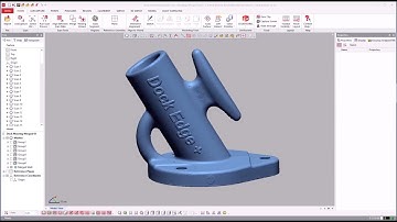 Reverse Engineering a Marine Mooring Cleat | Geomagic Design X