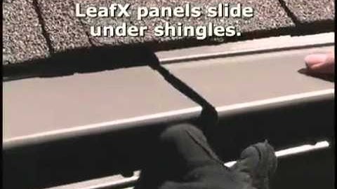 LeafX Gutter Covers