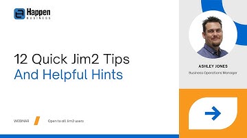 [Webinar] 12 Quick Jim2 Tips