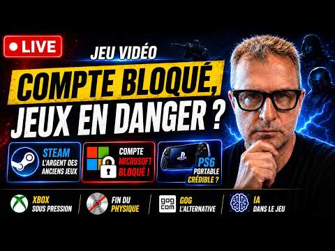 LE GRAND DÉBRIEF GAMING : 17 SUJETS À NE PAS RATER (XBOX, PLAYSTATION, STEAM, IA...