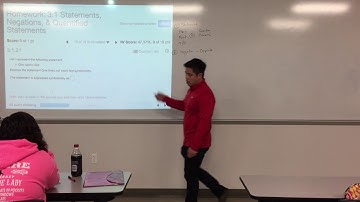 MATH 1332 - 3.1 - Statements, Negations, and Quantified Statements