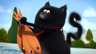 Мышь в горле — 16 серия — Котёнок Шмяк — Мультик для детей про котов
