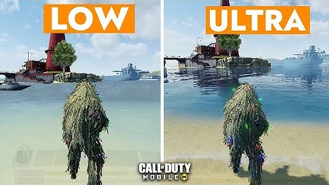 Call of Duty Mobile Battle Royale  - Low vs Max Ultra (Graphics Comparison)