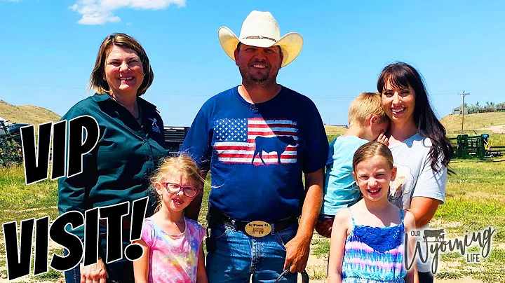 The First Lady of Wyoming - Jennie Gordon - Visits...