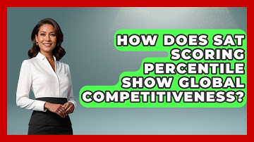 How Does SAT Scoring Percentile Show Global Competitiveness? - Junior Year Jumpstart