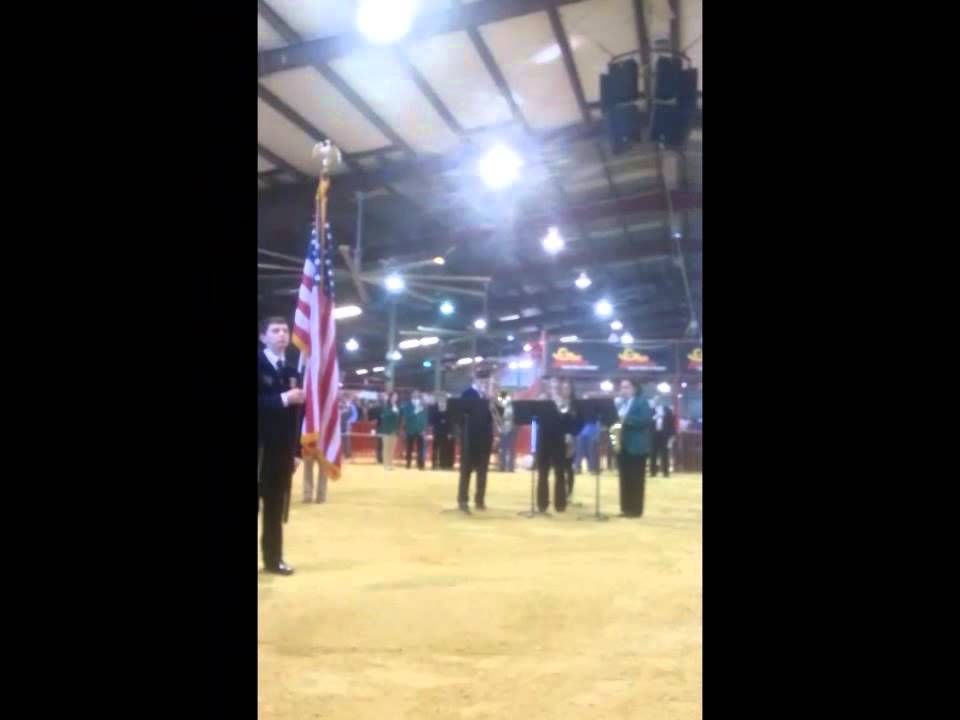 Anthem Rodeo San Antonio Livestock Exposition and Rodeo- National Anthem - YouTube