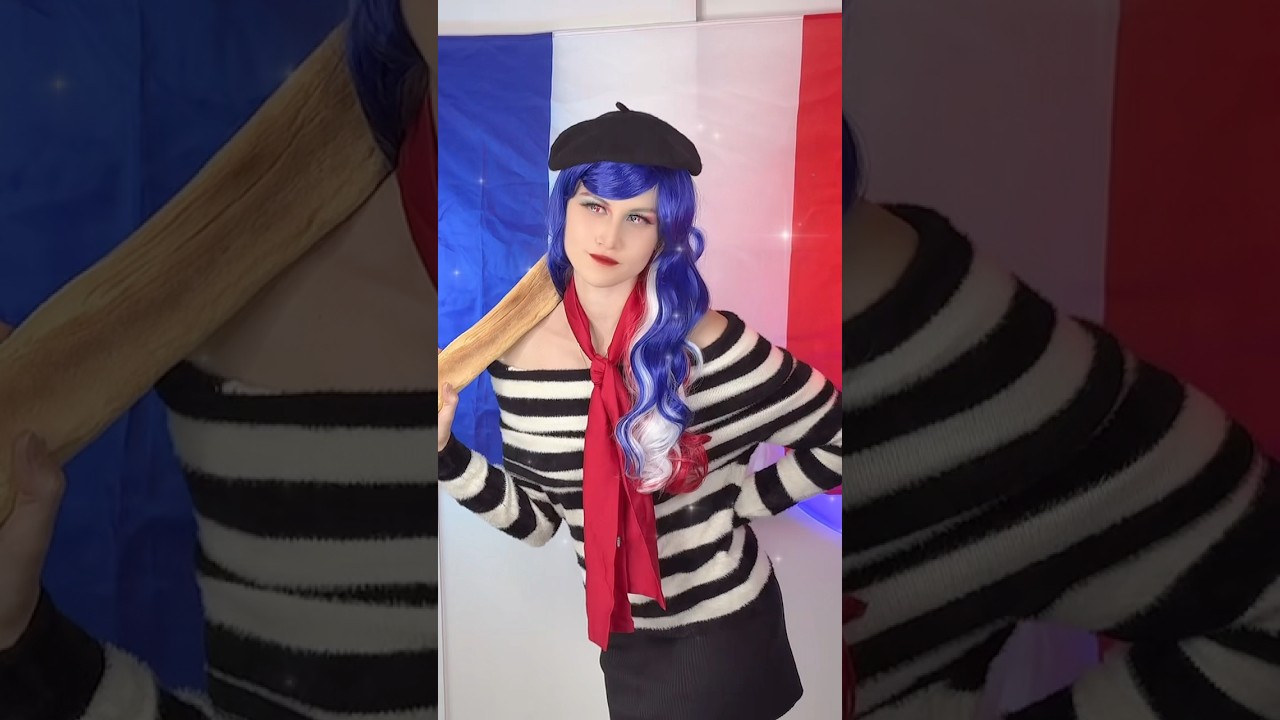 Countryhuman France cosplay 🇫🇷 #countryhumans #cosplay