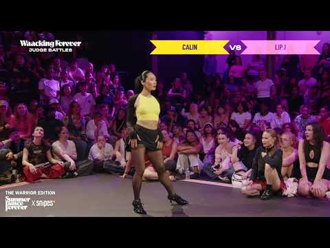 Calin vs Lip J JUDGE BATTLE Waacking Forever | The Warrior Edition | Summer Dance Forever 2026