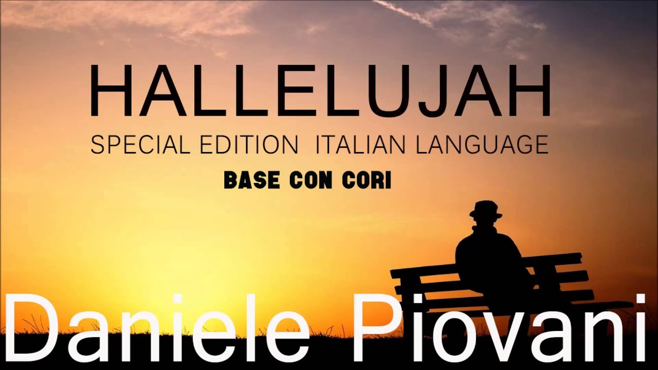 Hallelujah (Special edition ITALIAN language ) Base con cori - YouTube