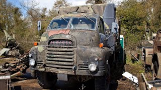 ABANDONED MILITARY VEHICLE GRAVEYARD FULL OF COLD WAR VEHICLES - URBAN EXPLORATION SCRAPYARD