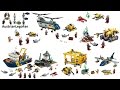 All Lego City Deep Sea Explorers Sets 2015 - Lego Speed Build Review