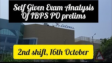 Self Given Exam Analysis of IBPS PO prelims 2022||English book||#ibps #banking #ibpspo #sbi #sbipo
